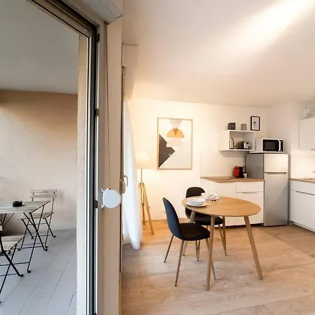 Апартаменты Part-dieu Cocoon - Quiet - Balcony Ail Лион